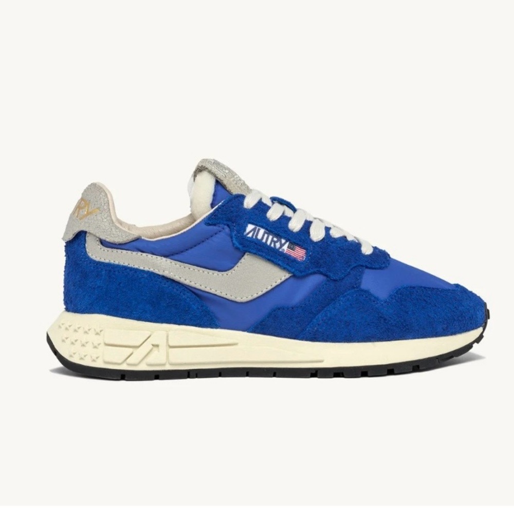 Autry Reelwind Low In Blue Suede